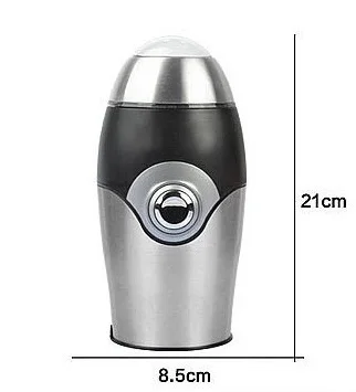 FeiC 1pc new arrival Electrical Coffee Grinder 70g capacity 220v-240v Stainless steel mill grinding beans for office home use - купить по