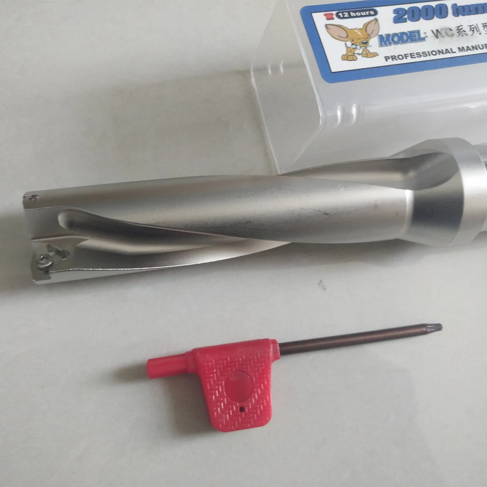 hight quality WC-24-4D C25 U drill indexable CNC TOOL 24mm-4D Machining length=96mm for WCMX** insert | Инструменты