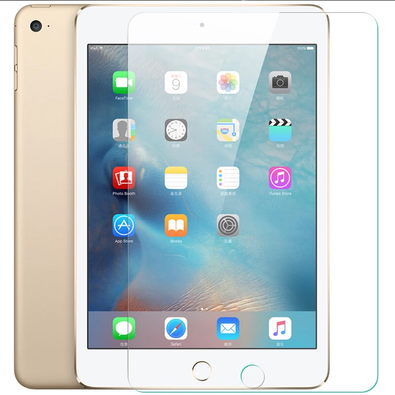 9H 0 3 мм 2.5D переднее закаленное стекло для iPad Mini 2 4 Air Air2 9 7 ультратонкая пленка