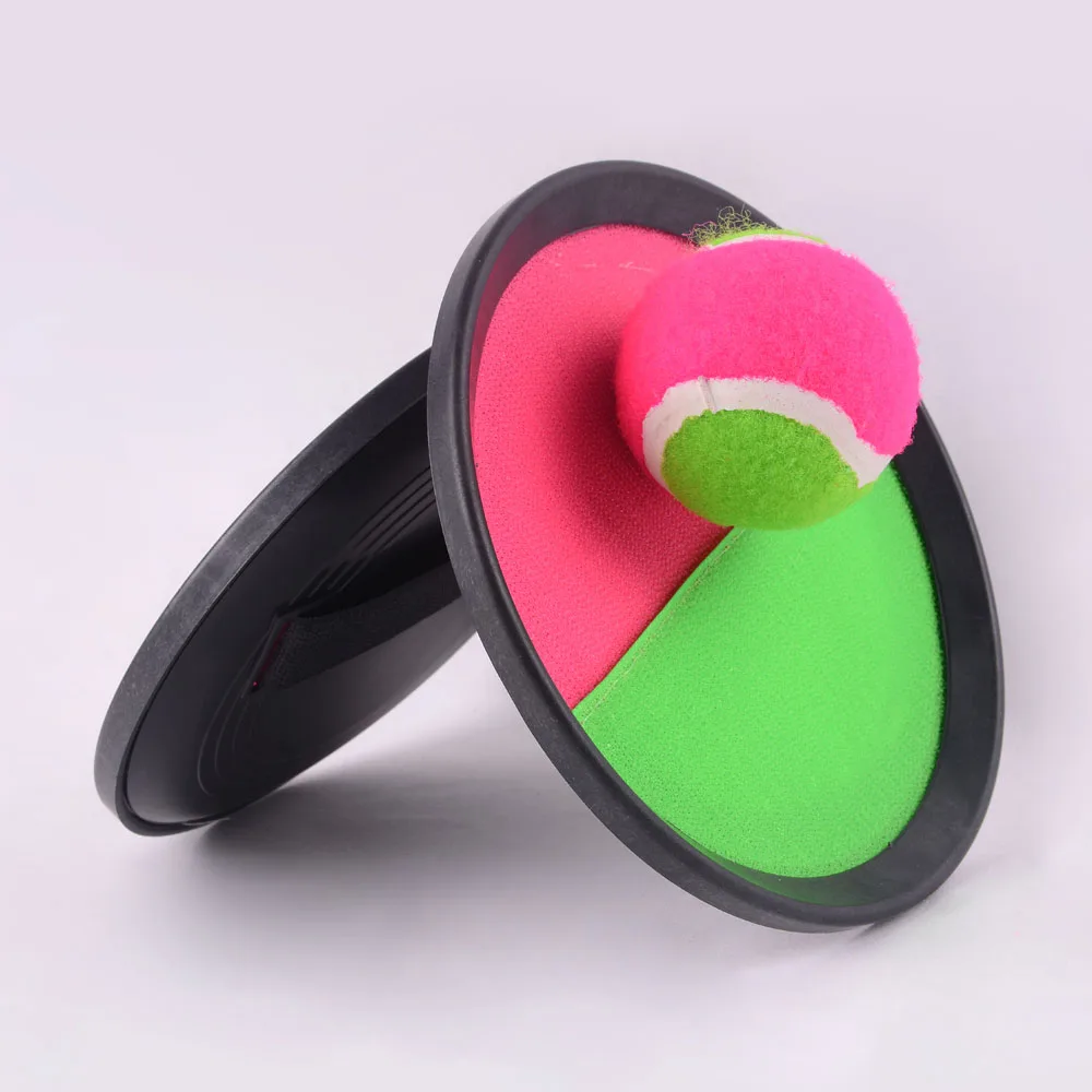 Три размера присоски липкий шар ракетки пляжа для ребенка Крытый Открытый