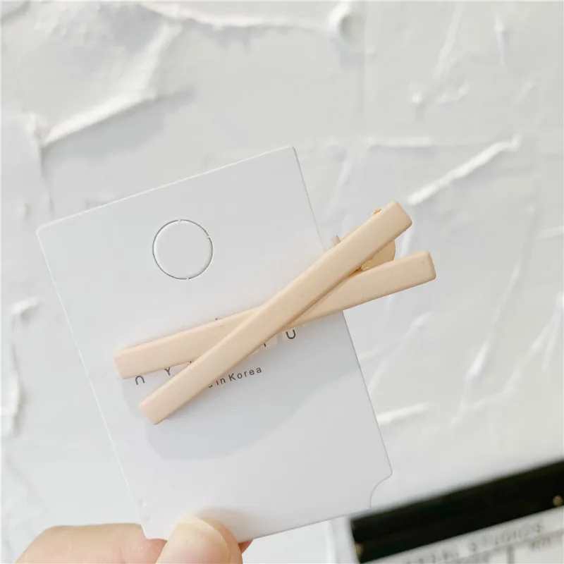 1 шт. заколки для волос с крестиками изящная заколка вечеринки разноцветные