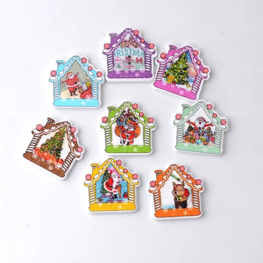 10 шт. деревянные пуговицы с двумя отверстиями 28 х29 мм|scrapbook folding|scrapbooking picturesscrapbook