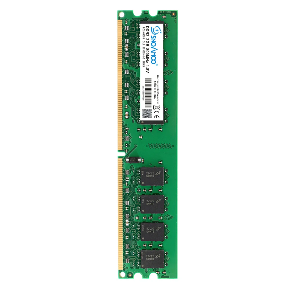 SNOAMOO оперативная память для ПК DDR2 2 Гб x шт. 667 МГц 800 | Компьютеры и офис