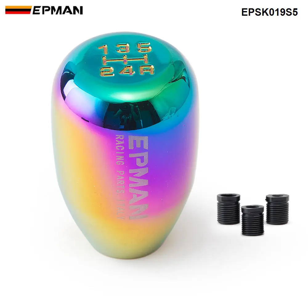 Neochrome EPMAN гоночный Универсальный Автомобильный Алюминиевый 5 скоростной ручной рычаг переключения передач EPSK019S5 - Название цвета: Neochrome