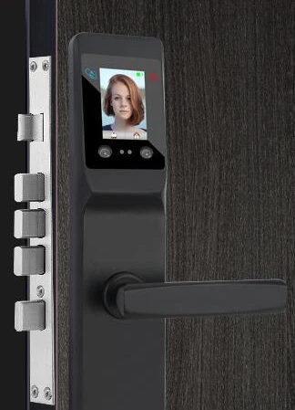 mode2 Умный дверной замок электронный интеллектуальный Palmprint Блокировка распознаванием лица замок цифровой безопасности сенсорный экран без ключа защитные замки - Цвет: mode2