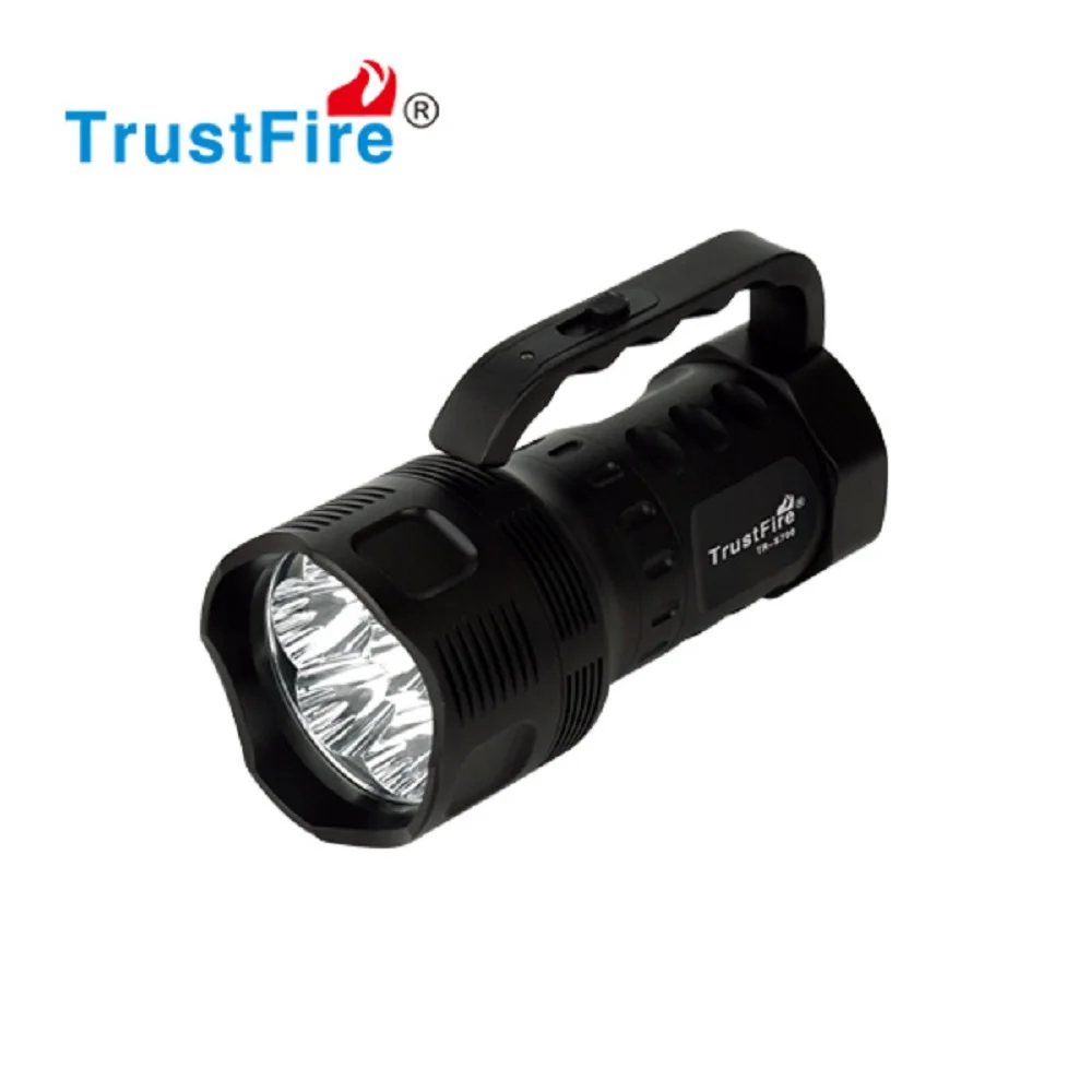 7x XML T6 светодиодный фонарик TrustFire S700 3800LM мощный свет Портативный Факел