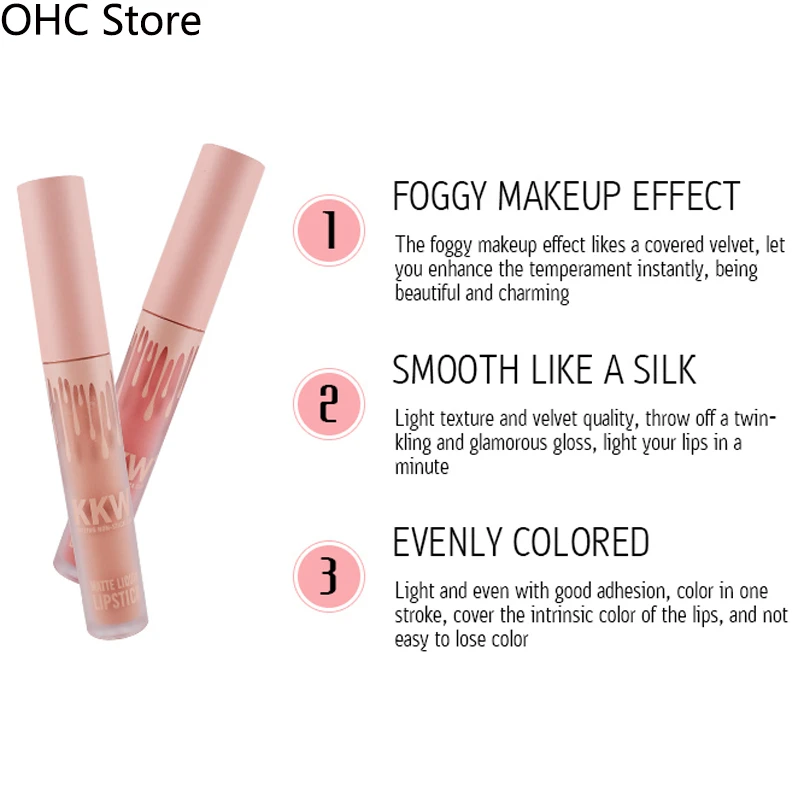 Kkw beauty, Матовый жидкий блеск для губ, набор для дня рождения, коллекция, телесный блеск для губ, цвет, стойкий тинт для губ, корейский комплект