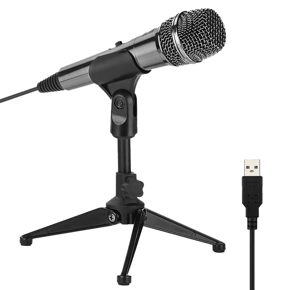 USB конденсаторный микрофон для Mac ноутбуков и компьютеров записи потоковой