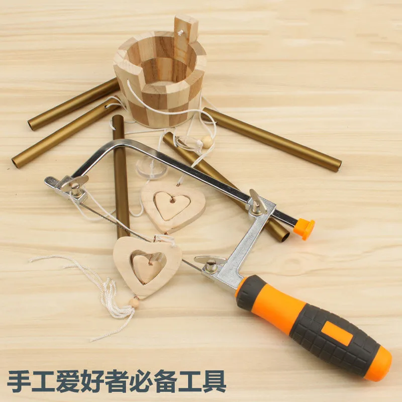 Маленькая мини пила с цветком u образная проволочная бантом