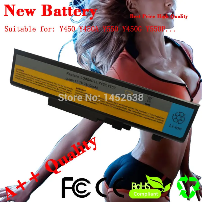 JIGU 7800 мАч 9 ячеек ноутбук Батарея 55Y2054 L08L6D13 L08O6D13 L08S6D13 для lenovo IdeaPad Y450 Y450A Y550 Y450G Y550P Y550A