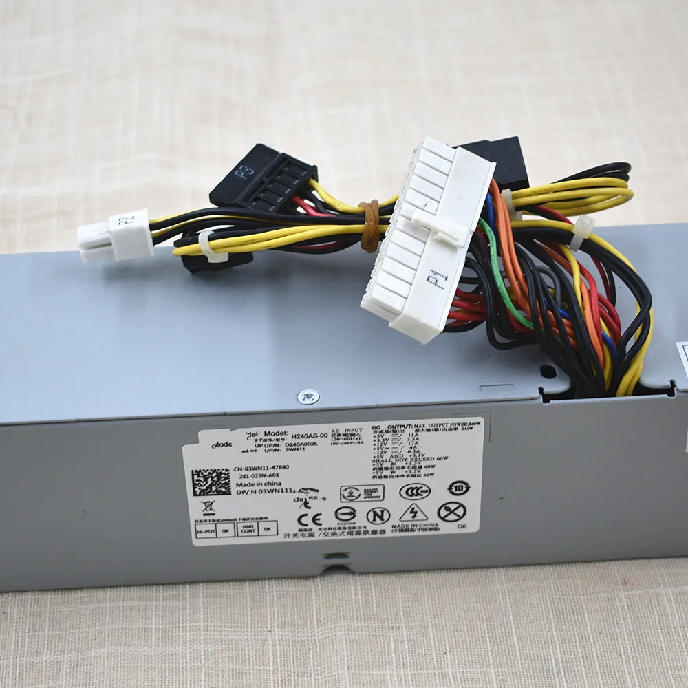 Блок питания для DELL OPTIPLEX 3010 390 790 990 SFF 2txym RV1C4 3WN11 592JG|Адаптеры ноутбуков| |