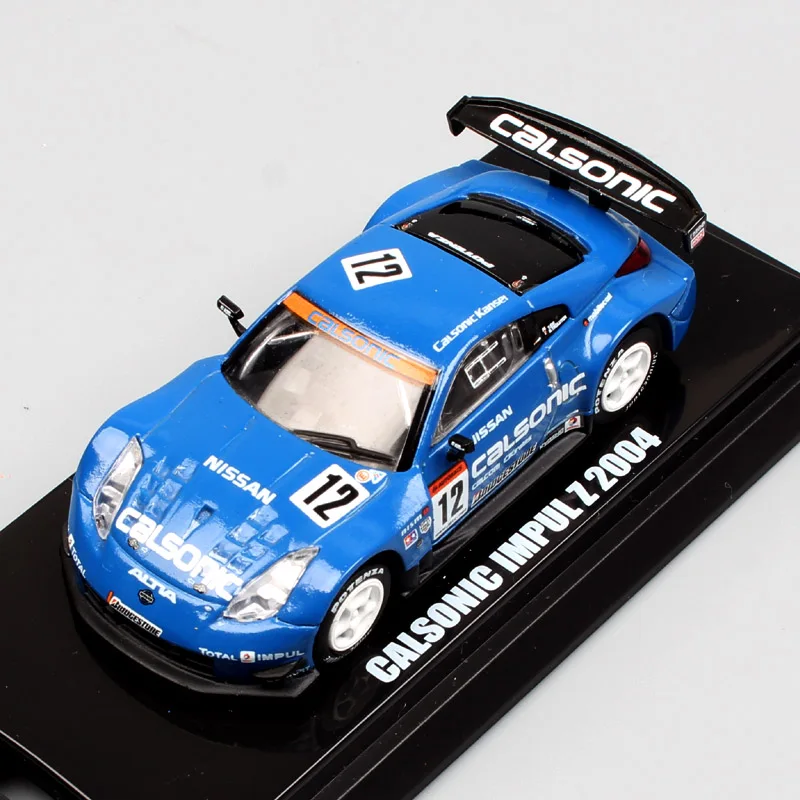 

1:64 Japan Kyosho JGTC 2004 No.22 Motul Pitwork Z Nissan Fairlady NISMO #12 Calsonic Impul Racing super GT car Diecast model toy