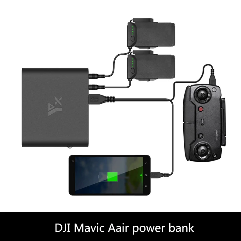 DJI mavic air drone quadcopter с camere accessiories запасная часть внешний аккумулятор для батареи