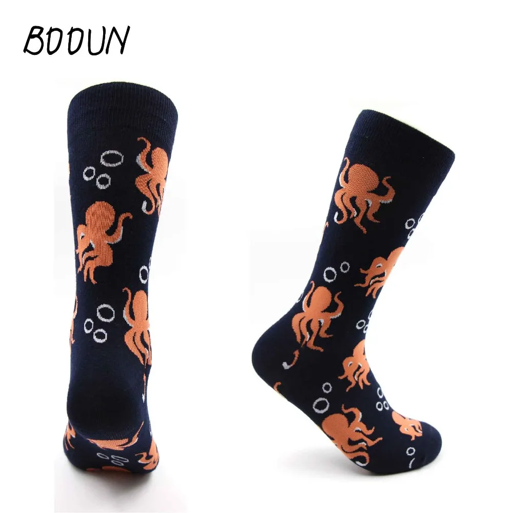 Новинка подарки счастливые Смешные приливные Trudeau чесаные хлопковые носки хип