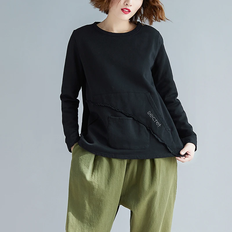 2019 весенние женские хлопковые футболки больших размеров женская одежда с