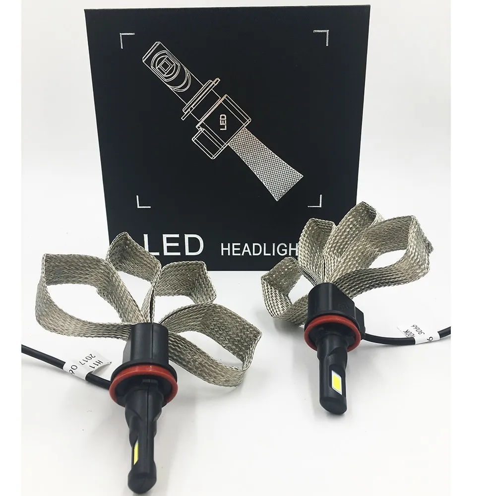 S7 Super Bright Fari Auto LED H8 Automobiles Lampadina Anteriore 6000K 12 24V 60W 6400lm CE|led h8|super brightauto led |