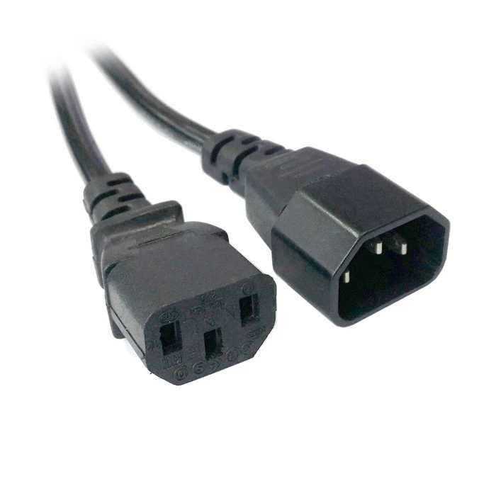 6 футов 1 8 м Папа к женскому ПК удлинитель кабеля провода IEC320 IEC 320 C13 C14|pc power|pc power