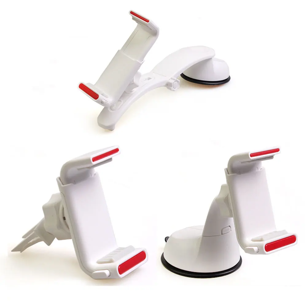 3 в 1 горячей продажи мобильного телефона автомобильный держатель sucker кронштейн