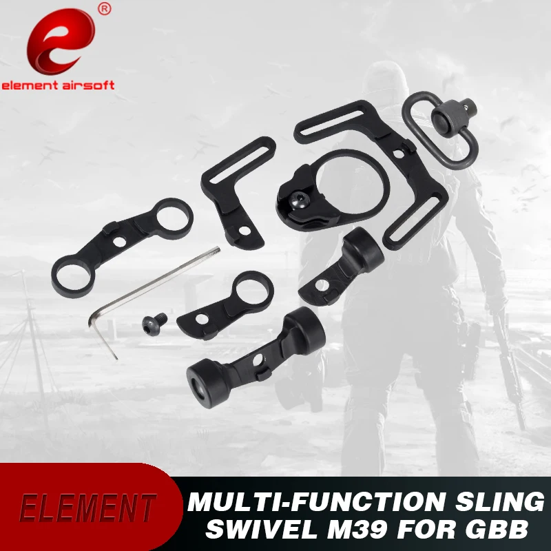 

Element Airsoft Multi-Function Sling Swivel M39 For GBB EX247