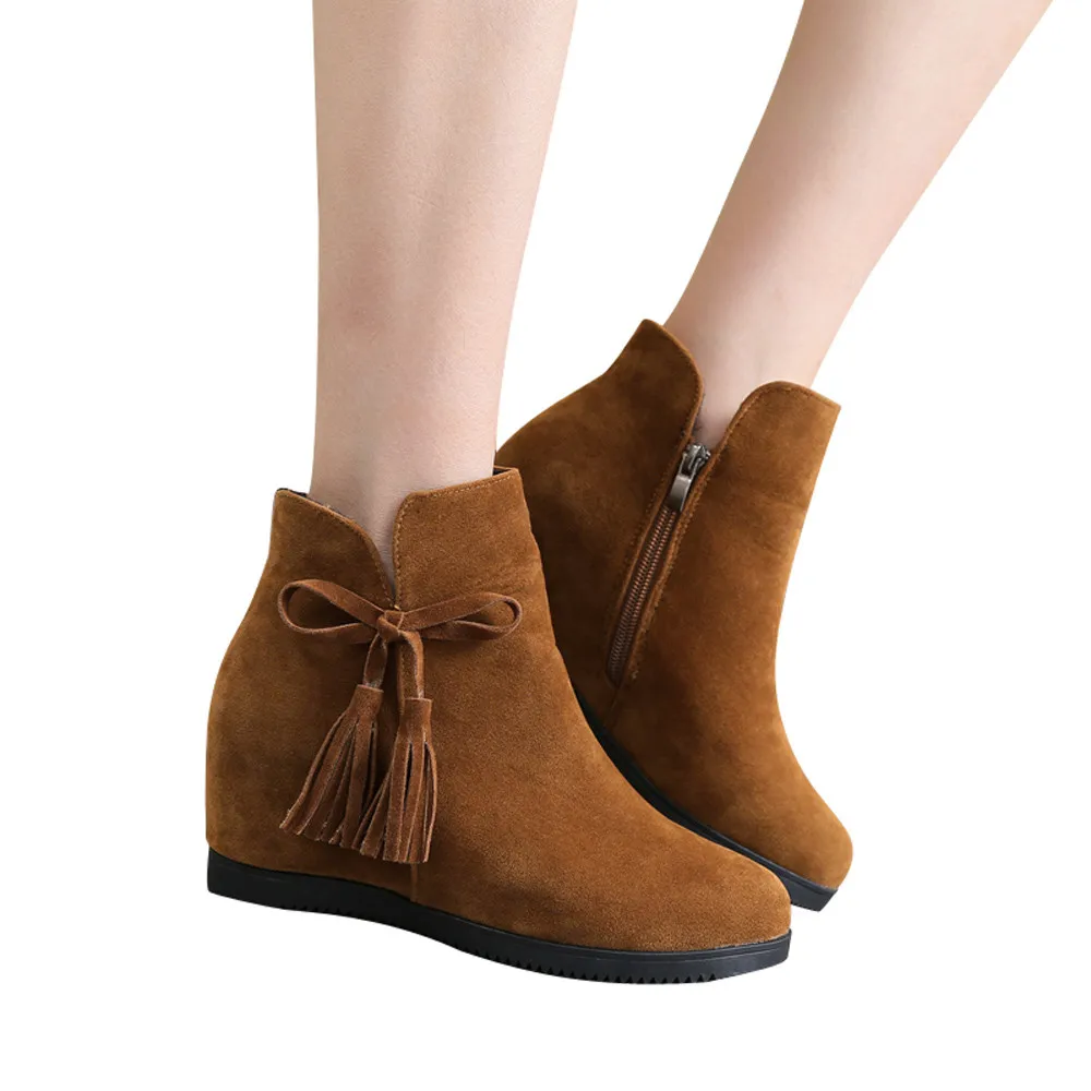 2018 Новое поступление осенне-зимние студенческие ботинки для девочек модные