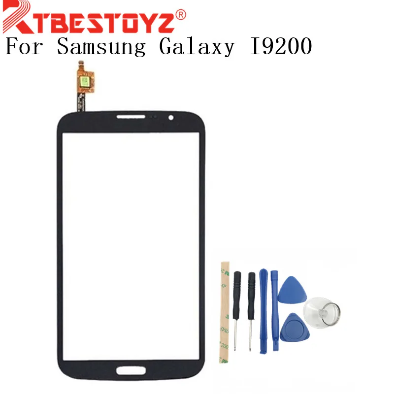 Сенсорный экран RTBESTOYZ передняя панель с цифровым преобразователем для Samsung Galaxy Mega