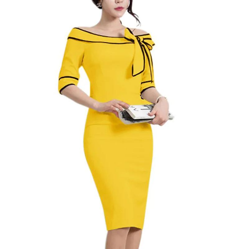 Женское летнее платье карандаш элегантное облегающее с коротким рукавом вырезом