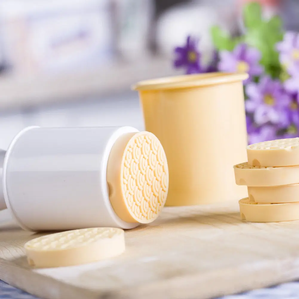 Фирменная Новинка 6 шт./компл. елки Cookie резак формы 3D мультфильм штамп узор Sugarcraft Кондитерские печенье, фондан, пирог выпечки Плесень - Цвет: Classic Yellow