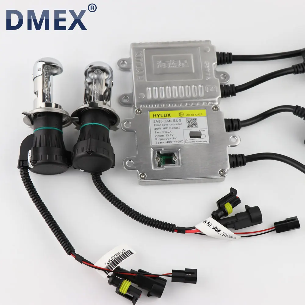 Комплект Ксеноновых супер Canbus DMEX 1 комплект 12 В 24 35 Вт H4 H13 9004 9007 биксеноновые 4300K