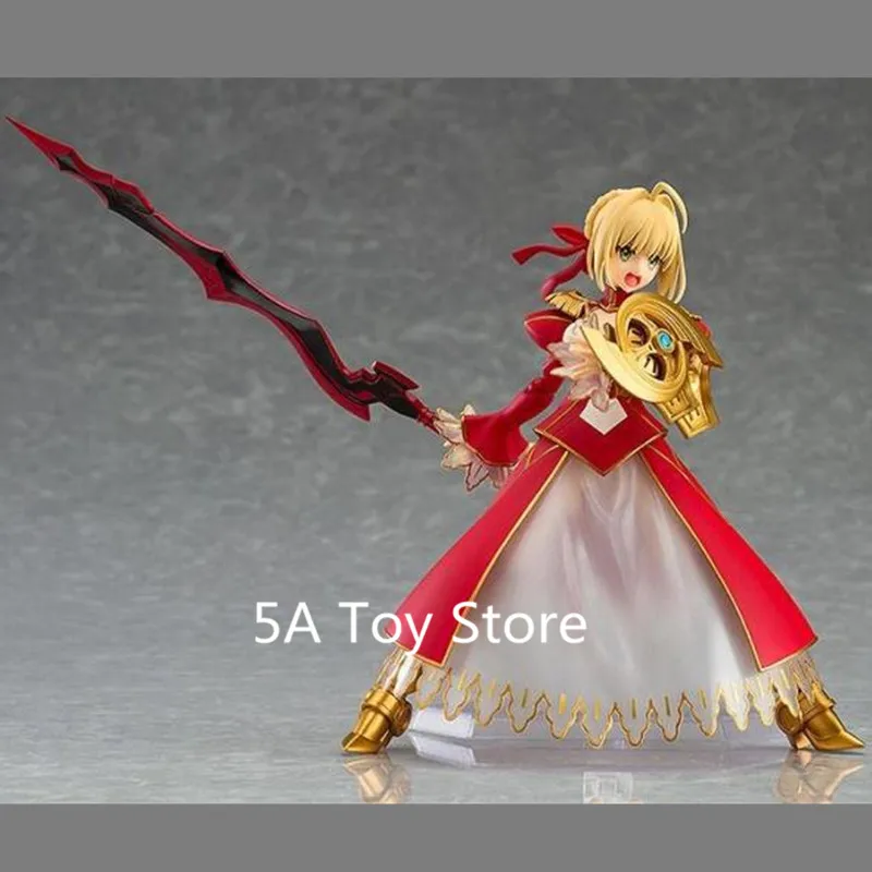 Аниме Fate EXTELLA Figma 370 Нерон Клавдий красный меч ПВХ фигурка Коллекционная модель