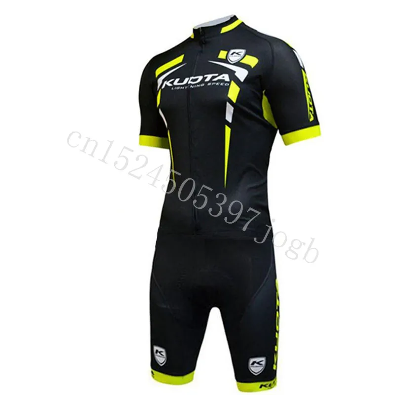 KUOTA 2019 Pro летняя одежда для велоспорта с коротким рукавом облегающий костюм