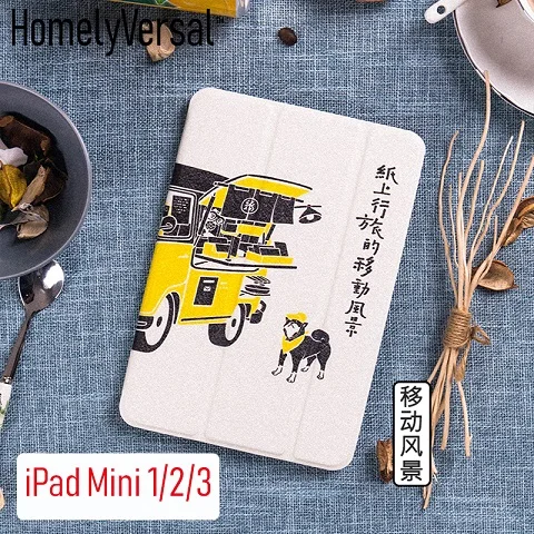 Модный пылезащитный в японском стиле Обложка для ipad 9,7 mini1/2/3/4, ipad классный Чехол air air2 pro10.5/11 ipad чехол - Цвет: Золотой