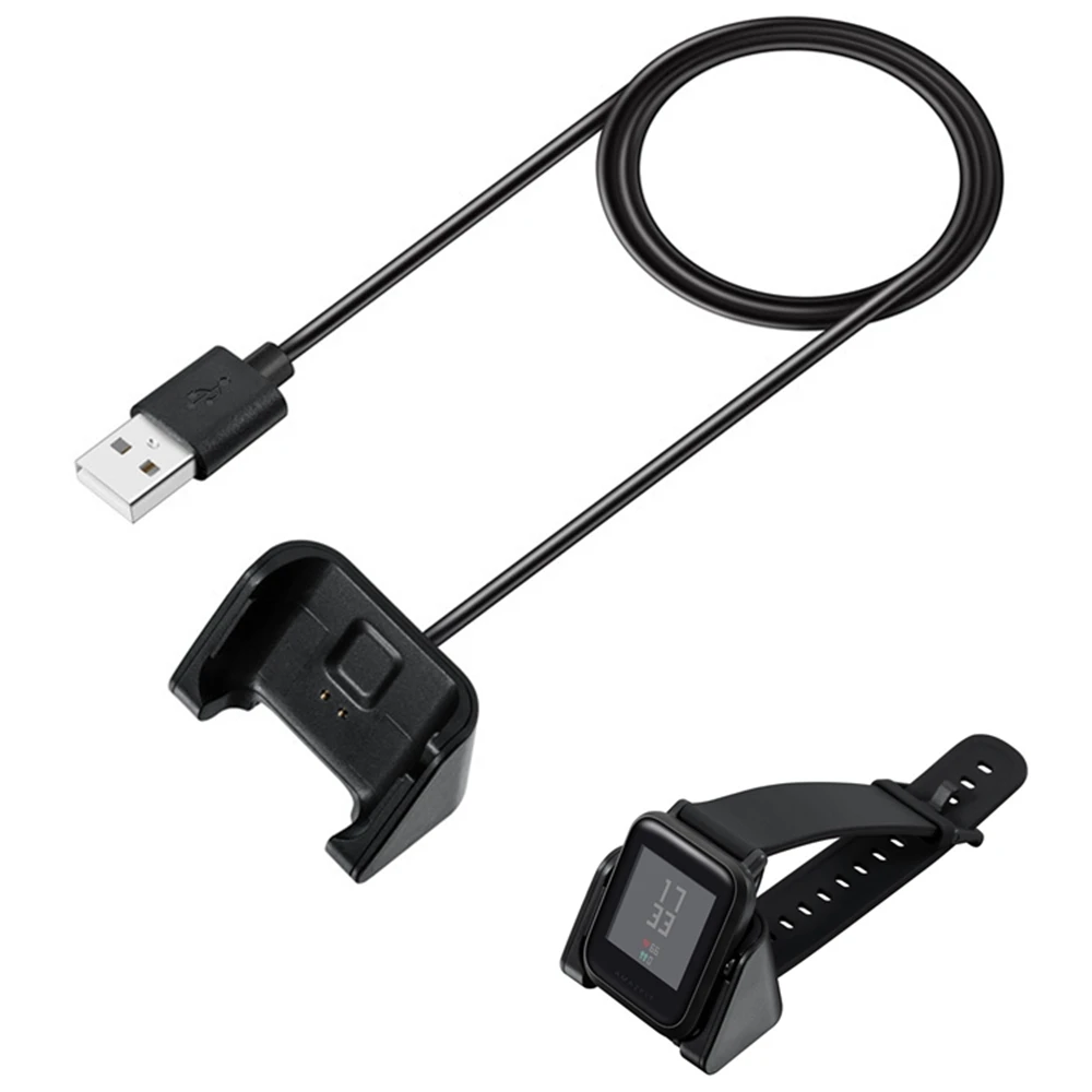 

For Xiaomi Huami Amazfit Bip Youth Pace Smart Sports Watch USB Power Cradle Charger Watchband Fast USB Charging Dock Mount Stand