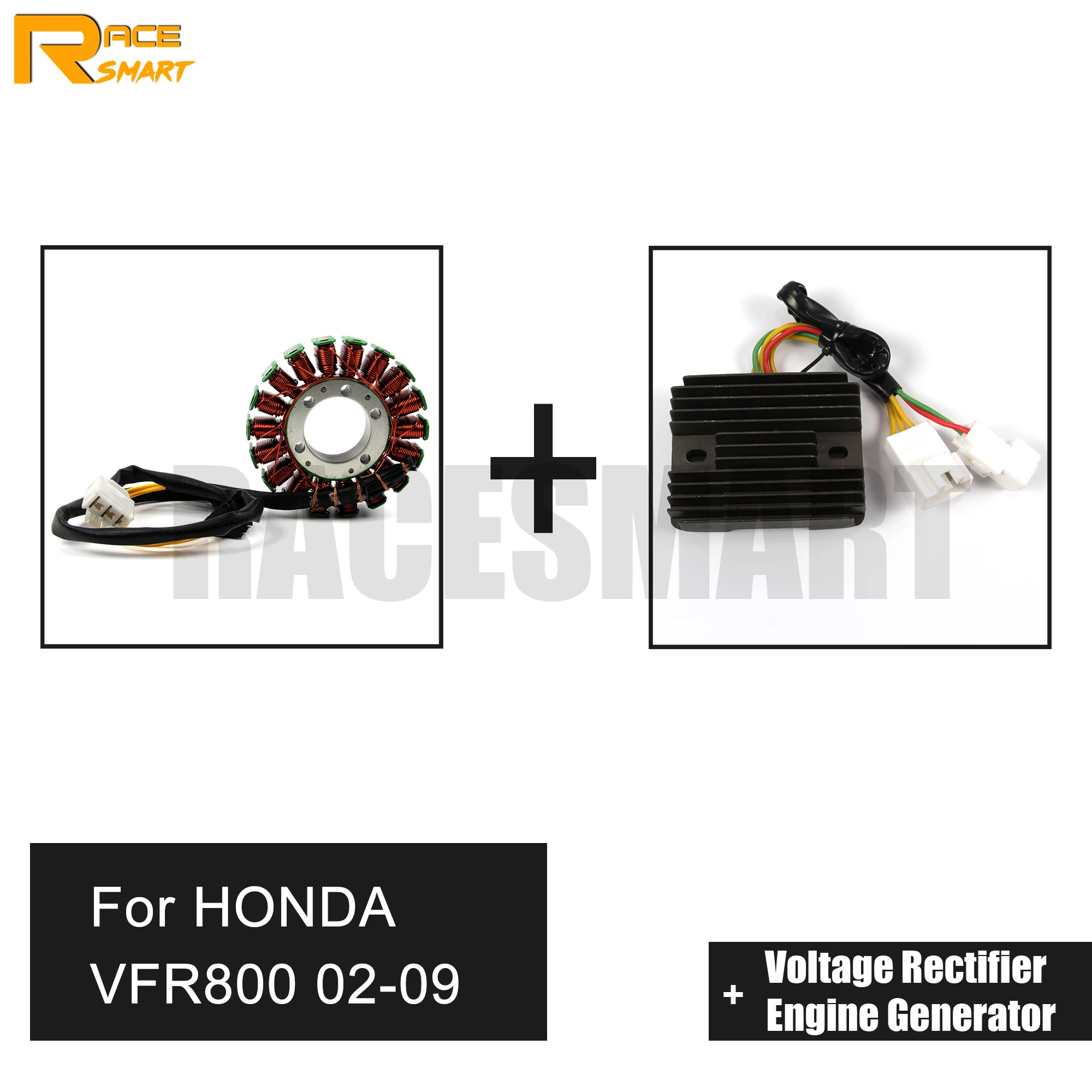 

Для HONDA VFR800 2002 - 2009 провода мотоциклетный регулятор напряжения Выпрямитель Стандартный ртутный генератор катушка статора Comp