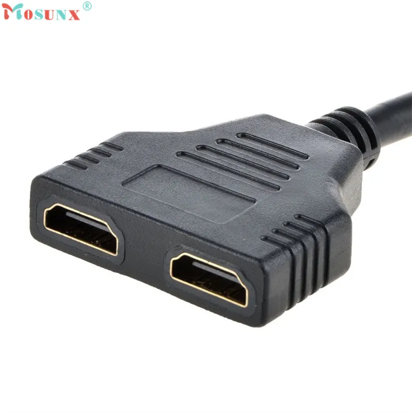 Цена по прейскуранту завода Binmer 1080P HDMI порт папа 2 Женский 1 в Out сплиттер кабель