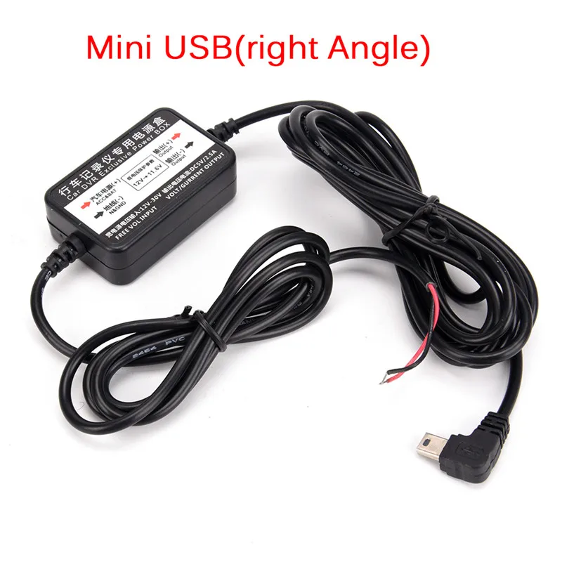 2* 1.18in микро/мини USB Проводное автомобильное зарядное устройство Преобразователь мощности для планшетного телефона DVR рекордер gps - Название цвета: B