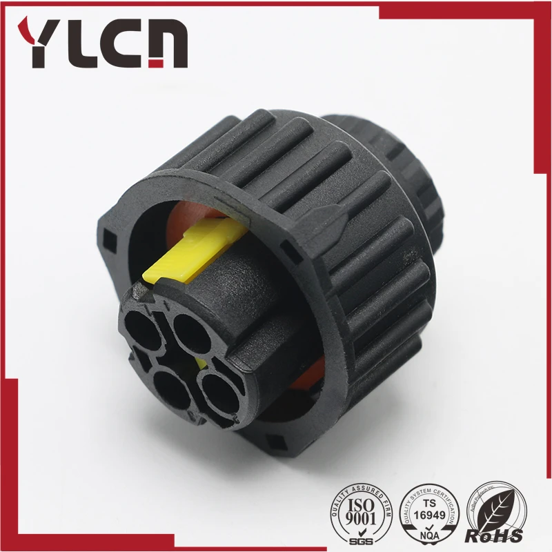 Tyco 4 pin Женский герметичный BU-GEH авто разъем круговой DIN корпуса 1-967325-1