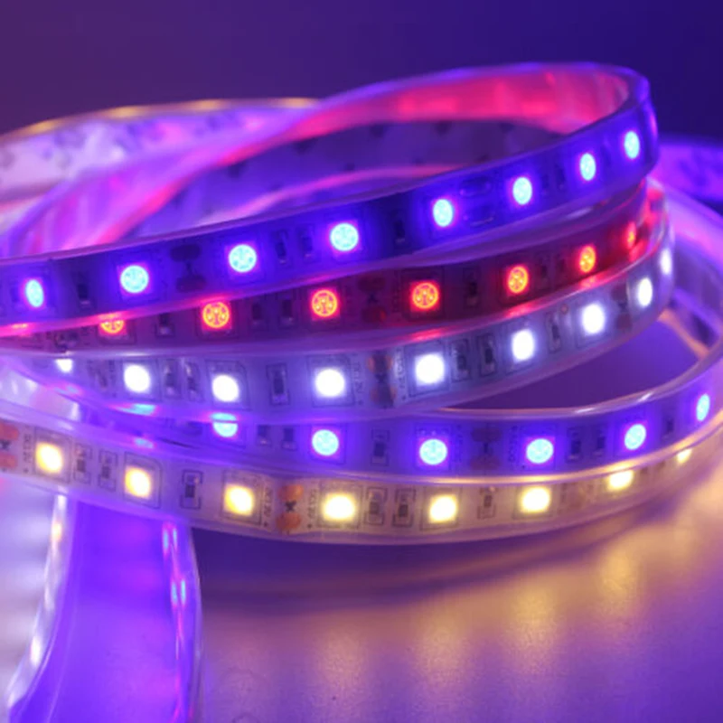 HKZZI 5M LED Strip Light SMD3528 IP65 Waterproof DC12V Roll Flexible 300LEDS RGB For TV Garden Corridor Road Livingroom | Лампы и