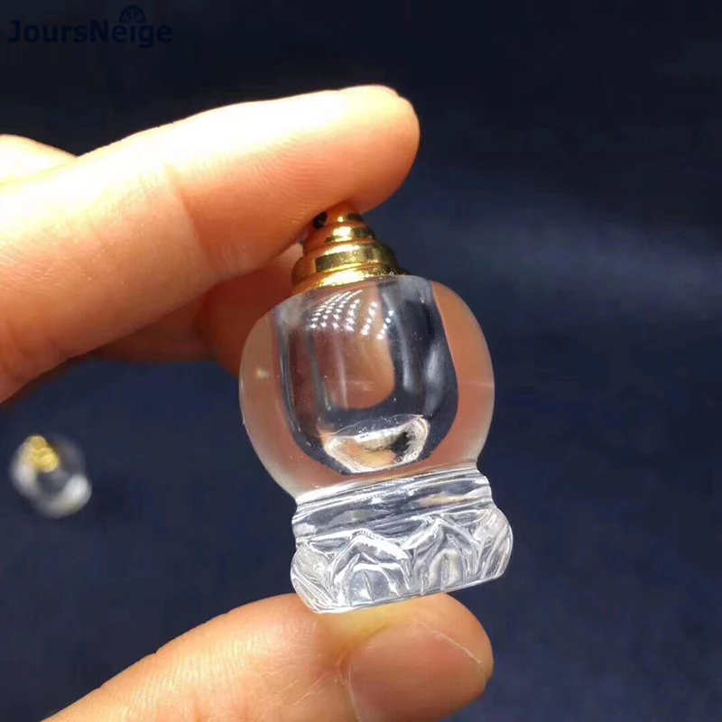 Оптовая продажа белая Подвеска из натурального кристалла украшенная