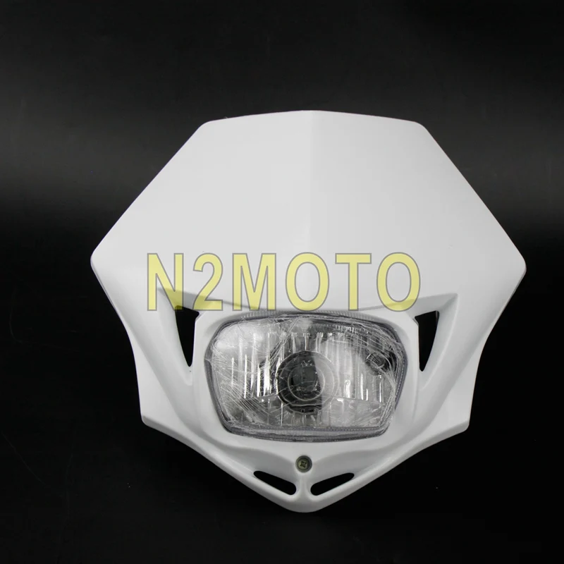 Белая фара мотоцикла 12 в 35 Вт фара для Husqvarna KTM фара EXC XCF SX F SMR Enduro Dirt Bike MX для мотокросса Супермото