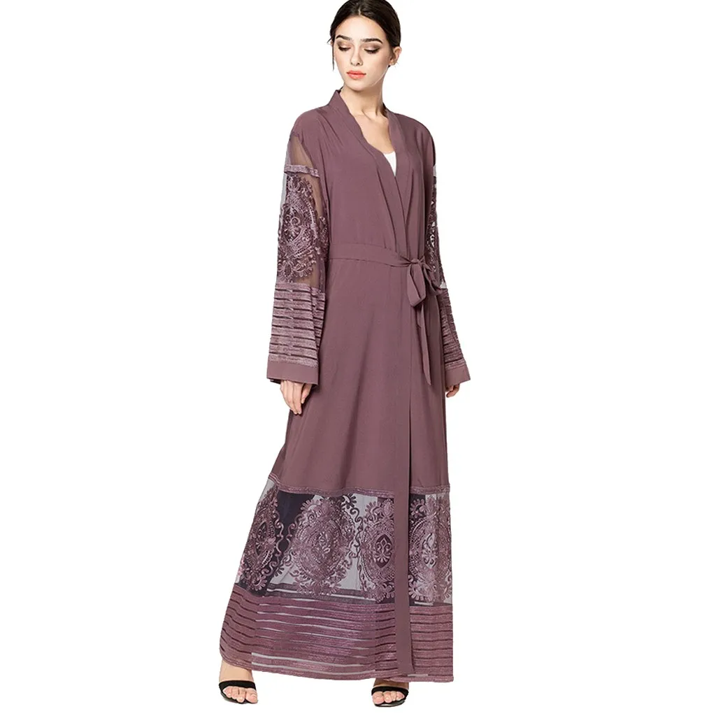 Мусульманское платье мусульманская одежда хиджаб женские этнические халаты