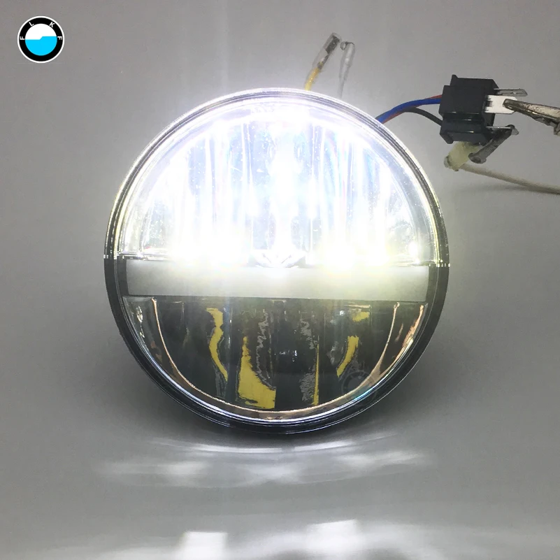 1 шт. светодиодный ная фара DOT 5 75 дюйма с DRL для мотоцикла Dyna Sportster 5-3/4 светодиодная