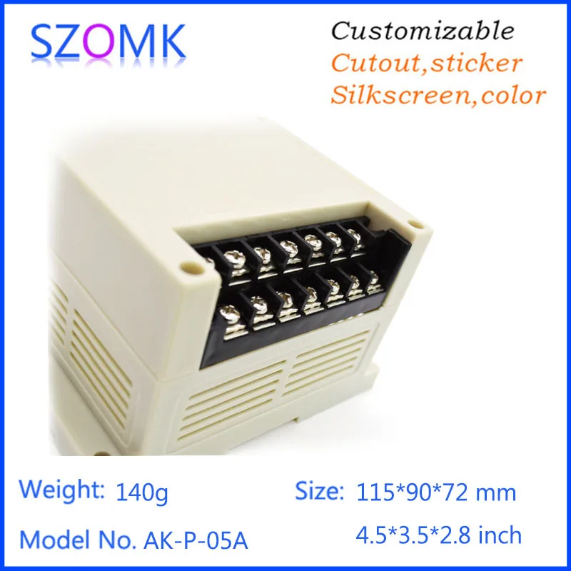 1 шт. пластиковый корпус 115*90*72 мм|box box|box din railbox electronic |