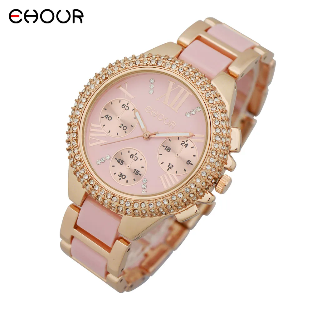 Новинка 2015 модные Женева золотые металлические часы кварцевые наручные для