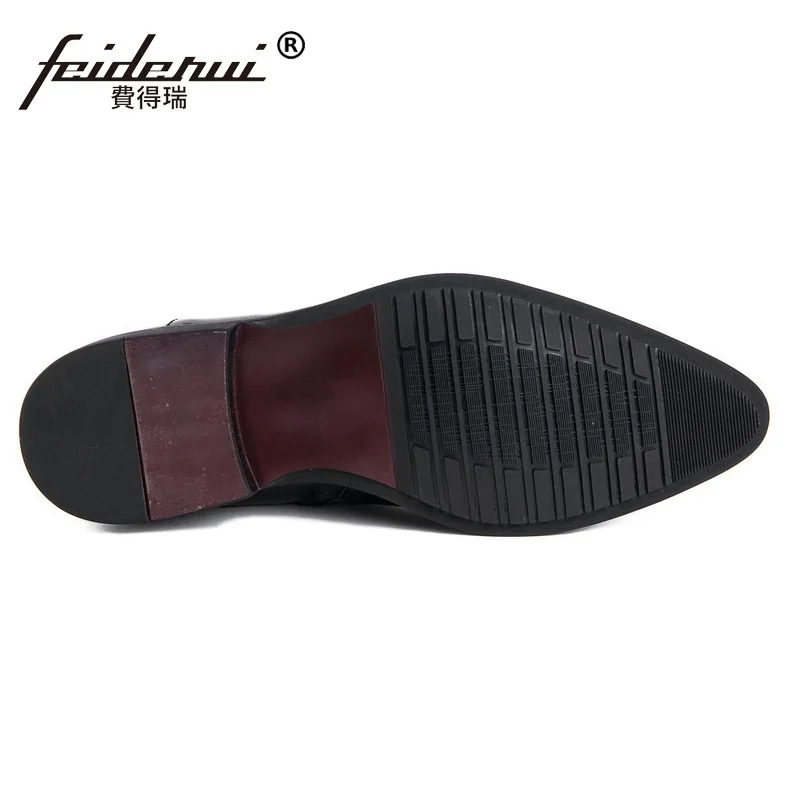 Новое поступление роскошные мужские свадебные туфли из лакированной кожи с