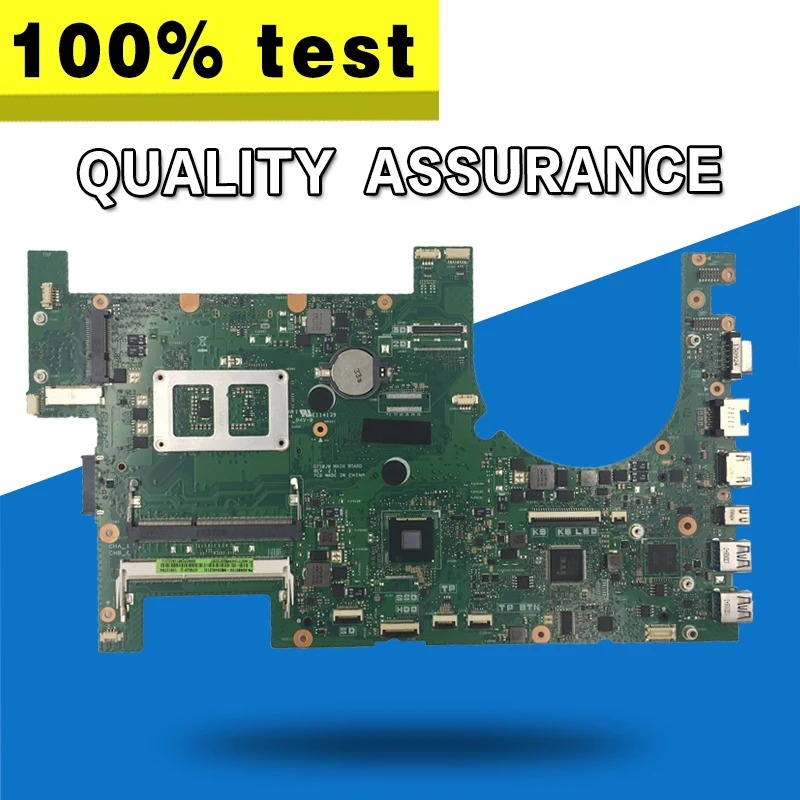 Бесплатная плата + G750JH материнская REV2.1 i7 4700HQ 3D для For Asus G750J G750JX ноутбука