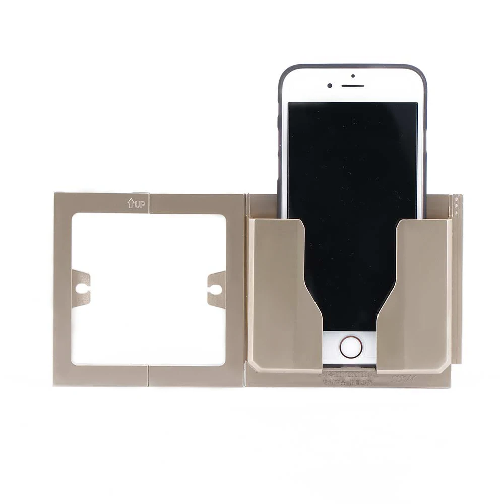 Украшение дома настенный держатель зарядное устройство гнездо зарядное устройство Коробка для хранения универсальное настенное крепление настенное гнездо-держатель для телефона