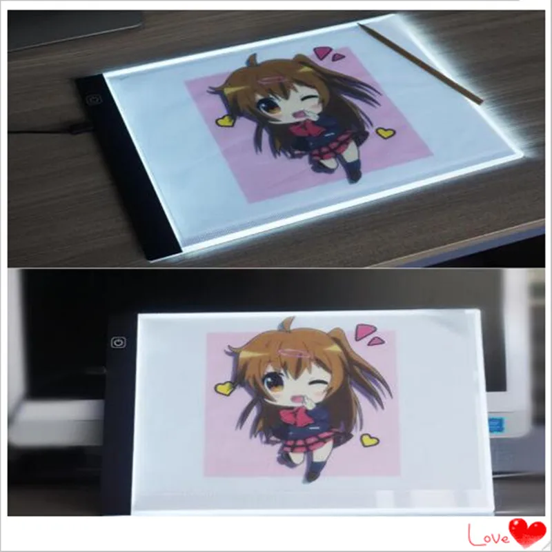 Диммируемый светодиодный светильник A4 планшет инструменты алмазная вышивка