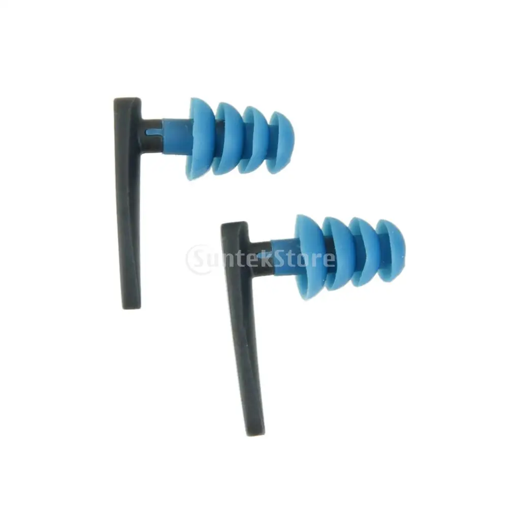 

Swimming Surfing Ear Plug Earplug Water Sports Ear Protectors Blue