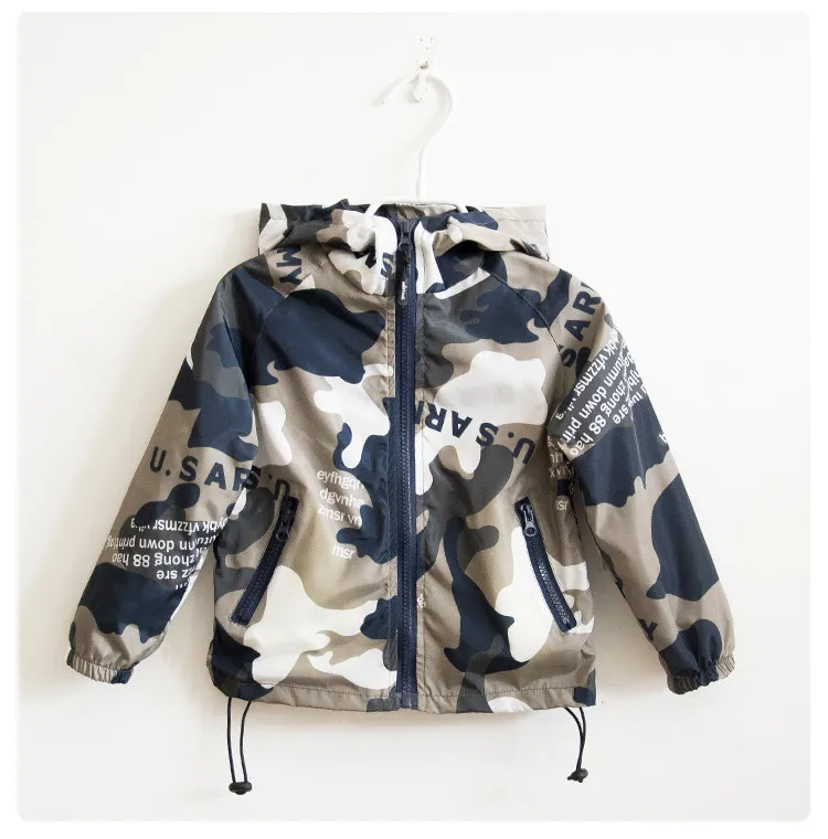 Детская одежда куртка для мальчиков Новая повседневная на весну и осень детская