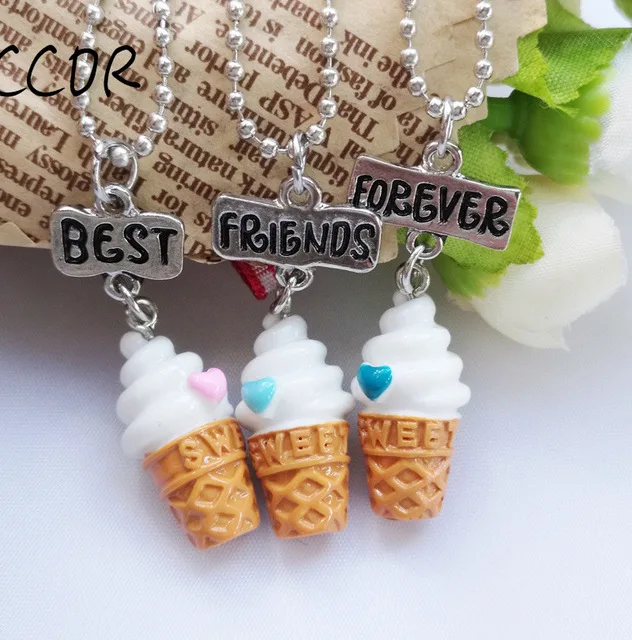 Ожерелье Best Friends Forever для детей 3 шт./компл.|bff necklace|necklace bestnecklace for children |